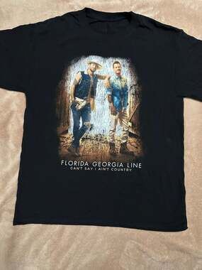 Florida Georgia Line Can't Say I Ain't Country Tour T-Shirt Size M